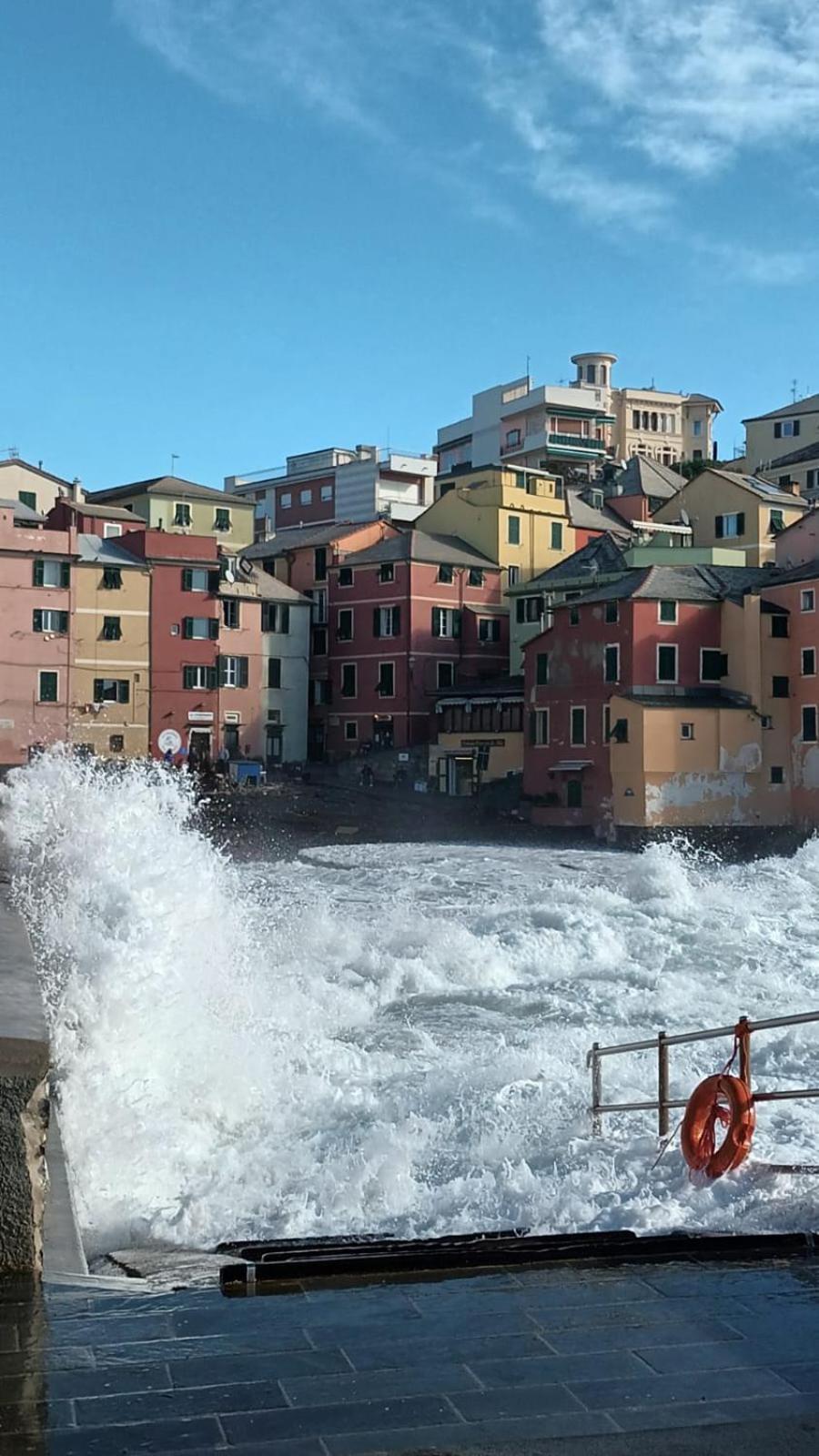 Апартаменти Le Grazie Sopra I Tetti Генуя Екстер'єр фото